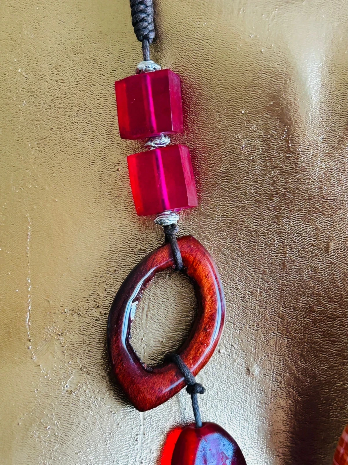Oude ketting in de stijl van de jaren 80 – photo 3